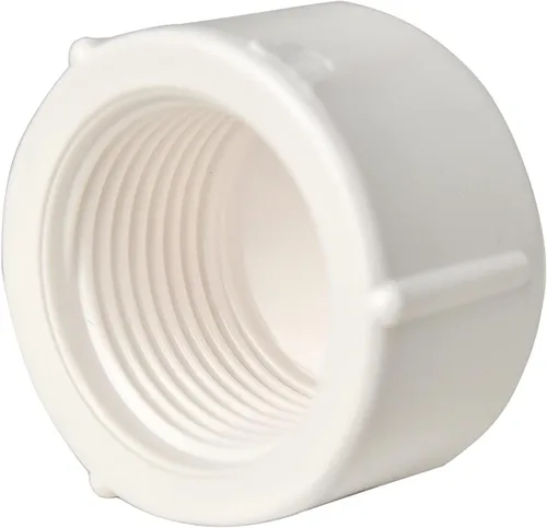 Vista 5 de 10 piezas de accesorios de tubería de PVC de 0.5 pulgadas, adaptador de enchufe de rosca hembra, accesorios de tubería de acoplamiento, rosca BSPT