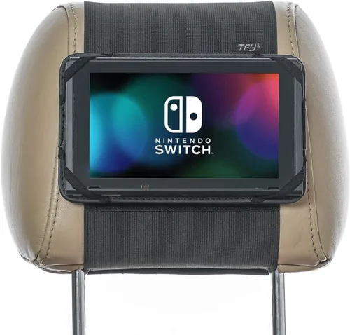 Vista 9 de TFY Switch Car Mount Car Headrest Mount Holder Compatible with Nintendo Switch