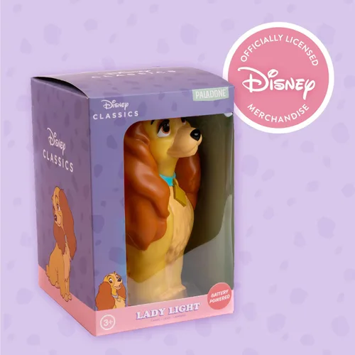 Vista 7 de Paladone Lady and the Tramp Light Decoración del hogar de Disney Producto con licencia