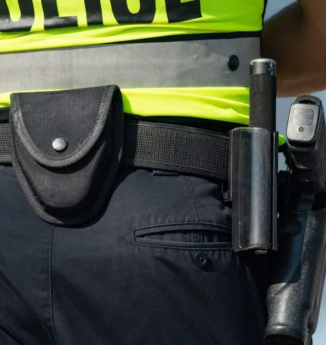 Vista 6 de TACNEX Cinturones de servicio 2" Cinturón de servicio policial Cinturón de nailon para aplicación de la ley y seguridad