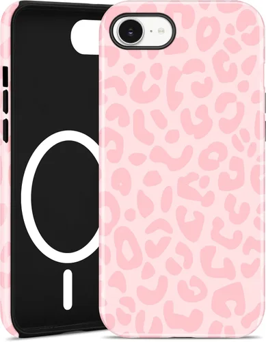 Vista 125 de Jusy Compatible with MagSafe Brown Tortoise Shell Print Phone Case for iPhone 7/8/SE, Amber Trendy Luxury Magnetic Soft TPU and Hard PC Protective