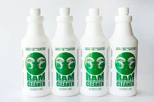 RAM - Limpiador y desengrasante multiusos concentrado de 4 cuartos de galón