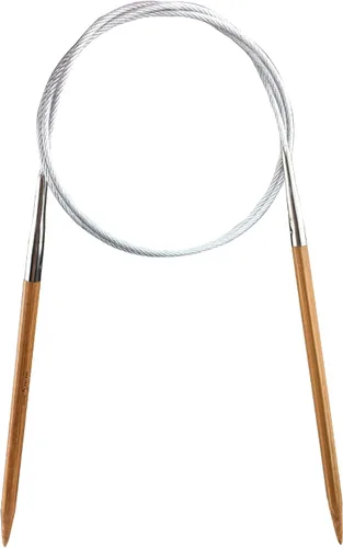 Vista 12 de Weabetfu Aguja de tejer circular de bambú, 40 pulgadas de longitud para hacer bricolaje creativo hecho a mano y cualquier proyecto de hilo