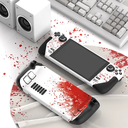 Vista 3 de PlayVital Juego completo de calcomanías protectoras para cubierta de vapor, calcomanías personalizadas, cubierta de vinilo para PC de juegos de mano