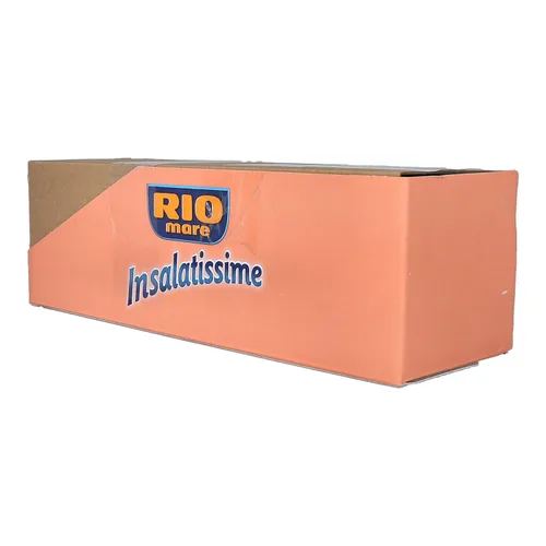 Vista 4 de Rio Mare Ensalada de atún con maíz, lata de 5.6 onzas, paquete de 9 Todo natural, sin OMG, sin gluten, 100% ingredientes rastreables, sin aditivos