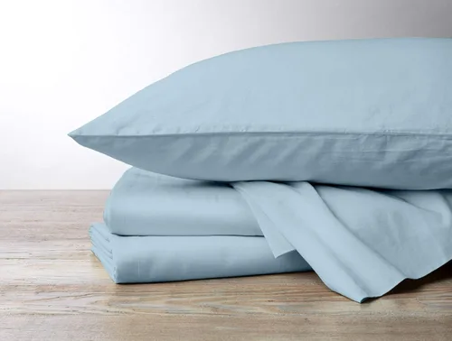 Vista 14 de Juego de sábanas de algodón egipcio Split Queen para cama ajustable de 22 pulgadas con bolsillo extra profundo - 1000 hilos, 100% algodón egipcio