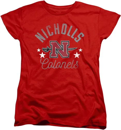 Vista 342 de LOGOVISION Colección oficial de camisetas para mujer con diseño de mascota universitaria