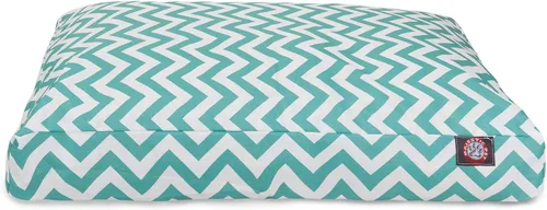 Vista 19 de Majestic Pet Products - Cama rectangular pequeña para perros con funda extraíble lavable para interiores y exteriores, color negro