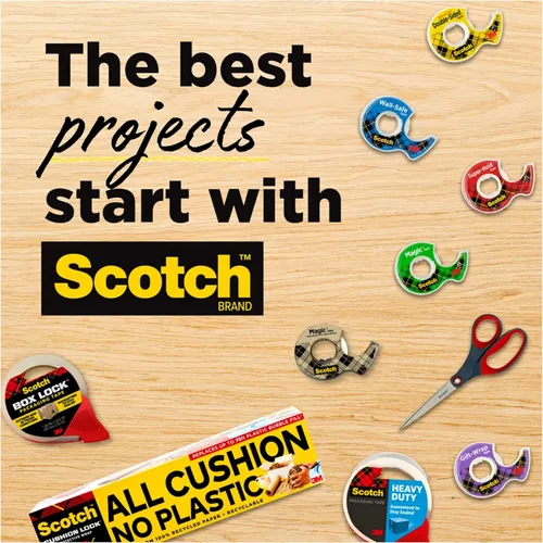 Vista 10 de Scotch Tijeras multiusos de 8 pulgadas, paquete de 2, ideales para uso diario (1428-2)