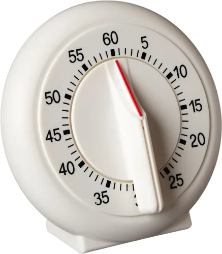 Norpro Nuevo temporizador de cocina de 60 minutos con anillo largo 3.5"/9cm fácil de leer operar