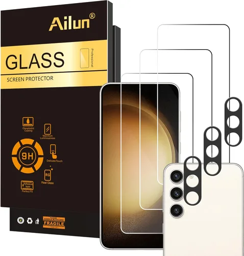 Vista 11 de Ailun - 3 unidades de protector de pantalla de privacidad para Galaxy S25 Edge [6.7 pulgadas] + 3 unidades de protector de lente de cámara, película