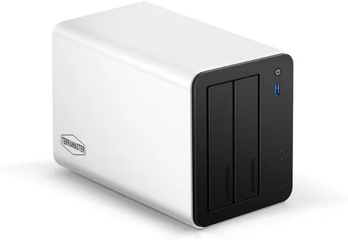 TERRAMASTER Almacenamiento NAS F2-425 Plus - 2 Bahías CPU Intel N150 Quad-Core, 8GB RAM DDR5, 5GbE LAN x 2, Ranura M.2 x 3, Almacenamiento Conectado