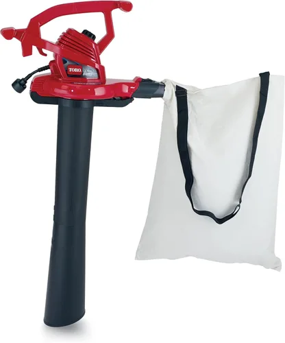 Vista 2 de Soplador eléctrico Toro Power Sweep 7 Amp, 2 velocidades, Rojo