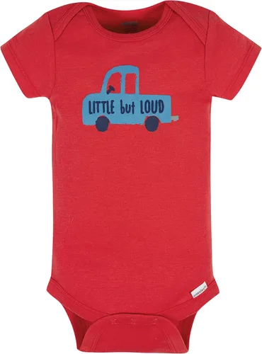 Vista 4 de baby-boys 8-pack Short Sleeve Mix & Match Bodysuits