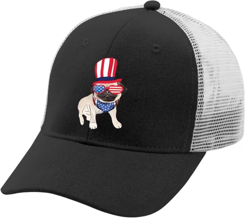 Vista 2 de Gorras de béisbol ajustables para hombre, diseño gráfico de mezclilla