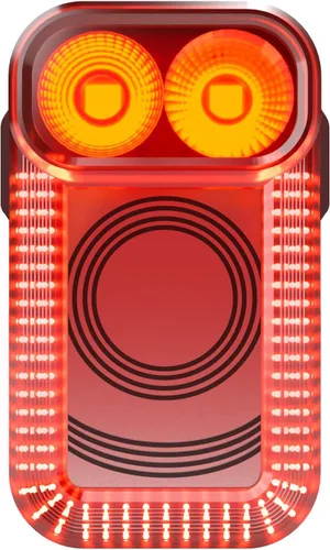 Magicshine Luz trasera de bicicleta Radar SEEMEE 100AD, control FTR LightSync, luz trasera de radar para bicicleta con USB recargable 700mAh IPX6