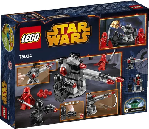 Vista 3 de Troopers de la Estrella de la muerte LEGO Star Wars 75034, 100 piezas