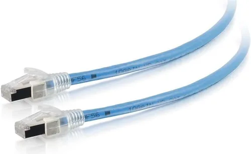 Vista 33 de C2G Legrand - Cable Ethernet Cat6a sin enganche, cable de conexión Cat6a sin blindaje, cable de conexión de red negro, cable Ethernet UTP sin