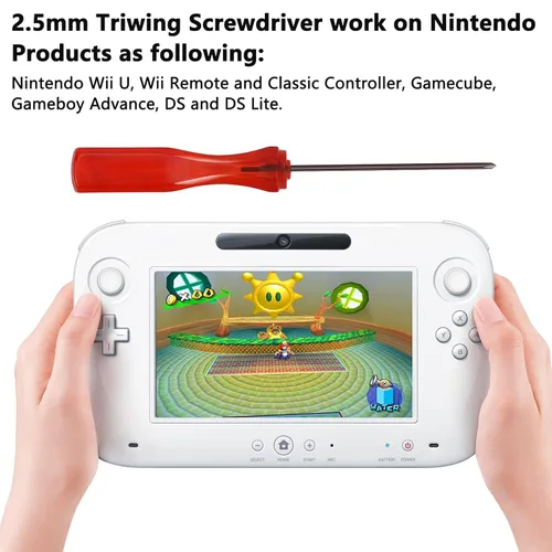 Vista 6 de Video Game Repair Kit, Triwing (Y) 1.5 2.5 3.0 and Phillips PH00 Screwdriver Set, Repair Tool Kit for Nintendo Products for Switch, Wii, DS, DS