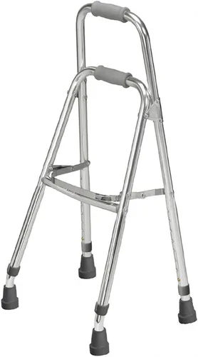 Drive Medical Side Style Hemi One Arm Walker, Chrome, Adult