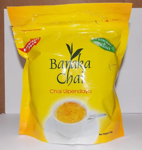 Vista 4 de Kenya Tea-Baraka chai Hojas de Té 250gm