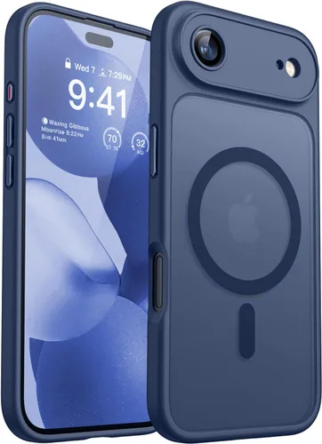 Vista 14 de CANSHN Funda magnética compatible con iPhone Air (6.5 pulgadas), mejorada [protección completa de la cámara] [compatible con Magsafe]