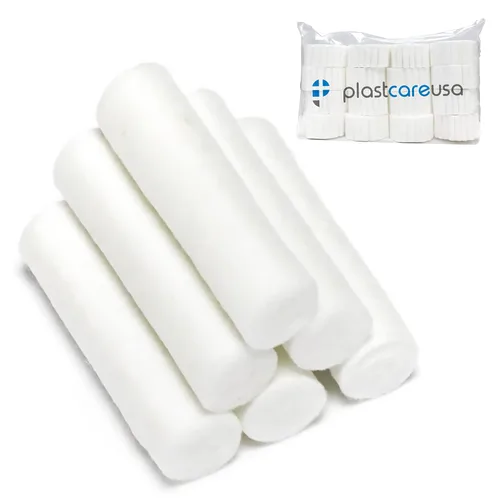 800 rollos de gasa dental - Rollos de algodón dental para la boca - Tapones para hemorragias nasales para niños o adultos - Detentor de hemorragia