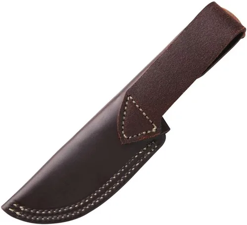 Vista 2 de Tops Cuchillos Woodcraft Cuchillo de hoja fija con funda de cuero - WC-01