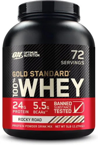 Vista 41 de Optimum Nutrition Estándar dorado 100% Proteína de Suero de Leche en Polvo, Pie de lima, 1.8 Libra