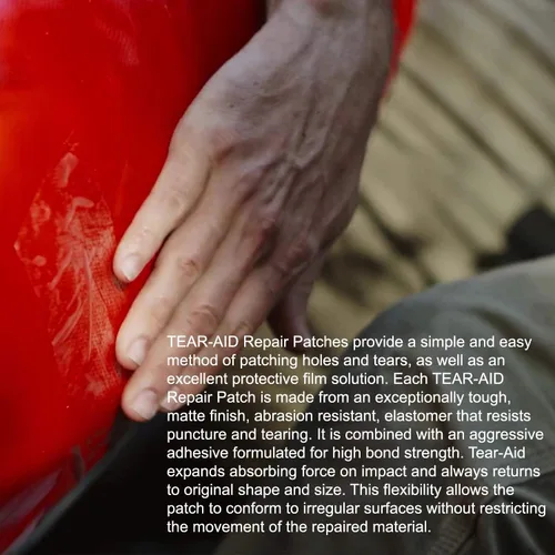 Vista 5 de Kit de vinilo tipo B Tear-Aid Repair