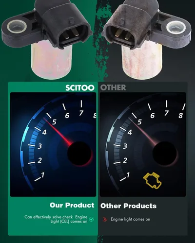 Vista 5 de SCITOO Sensor de posición del árbol de levas apto para Subaru Baja 2003-2006, para ester 1998-2010, Impreza 1993-2010, Legacy 1995-2012, Outback
