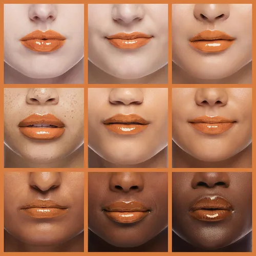 Vista 4 de Black Radiance Beyond A Pout Lip Lacquer Lip Gloss, Cajun Spice