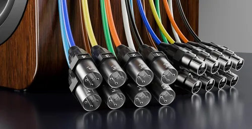 Vista 5 de Fat Toad Cable de serpiente XLR de 8 canales de 20 pies (ShieldedPRO X Series) – Cables de cable de conexión de audio con conectores hembra a macho