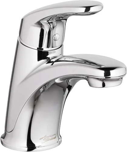 American Standard 7075100.002 Colony PRO - Grifo de baño monomando con drenaje emergente de metal, 1.2 GPM, cromo pulido