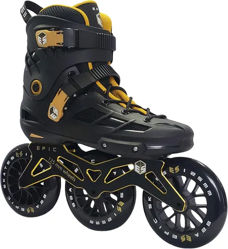 Vista 2 de Epic Skates Patines en línea de velocidad de 3 ruedas Engage de 125 mm
