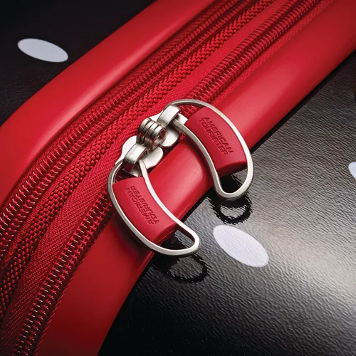 Vista 8 de AMERICAN TOURISTER Disney - Equipaje rígido con spinners Arco rojo de Minnie Mouse Equipaje duro con spinners de Disney