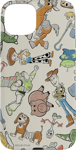 Vista 10 de Disney y Pixar's Toy Story 4 Personajes Retro Print Case para iPhone 17