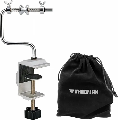 Vista 13 de THKFISH Carrete de línea de pesca Bobinador de línea de pesca Carrete de pesca Accesorios de pesca Ajustable Estable Portátil Carrete de línea