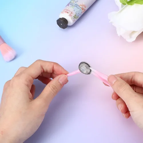 Vista 6 de Oruola Juego de 8 herramientas de contacto para quitar e insertar, herramienta de extracción de lentes de contacto suave, herramienta de extracción