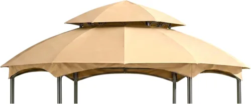 Vista 8 de Garden Winds Toldo de repuesto para cenador The Heritage Dome - Riplock 350 - Beige