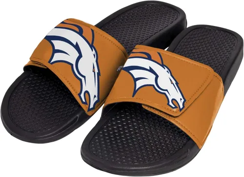 Vista 10 de FOCO mens NFL Team Cropped Big Logo Shower Sport Slide Flip Flop Sandals