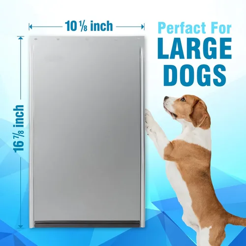 Vista 2 de AMZOO PAC11-11039 - Solapa grande de repuesto para puerta de perro, compatible con PetSafe, mide 16 7/8 x 10 1/8 pulgadas