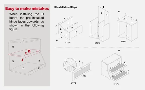 Vista 2 de LOHASOK Caja de pan de bambú de doble capa para encimera de cocina, contenedor de almacenamiento de pan de gran capacidad, caja de pan de granja