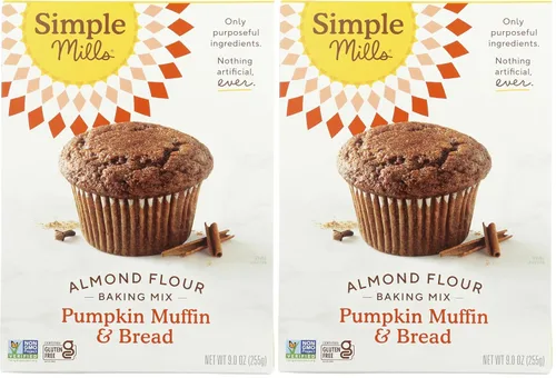 Vista 8 de Simple Mills Mezcla de Harina para Magdalenas y Pan de Manzana con Canela, 9 onzas