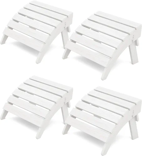 Vista 27 de KINGYES Otomana Adirondack plegable para silla Adirondack, Aruba