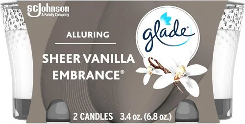 Vista 20 de Glade Tarro de velas, ambientador, manzana y canela, 3.4 onzas, 2