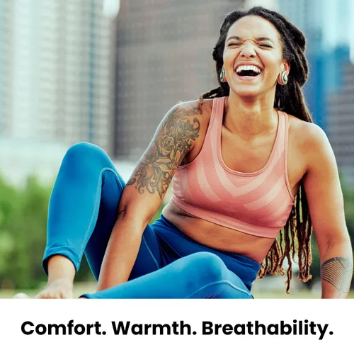 Vista 2 de Smartwool Calcetines de tobillo bajo a rayas acolchadas para correr para mujer