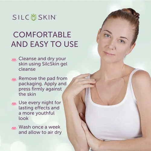 Vista 4 de Almohadillas antiarrugas de Silcskin, talla única Se ajusta a todos