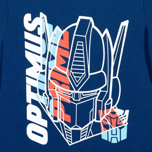 Vista 6 de Transformers Optimus Prime Bumblebee - Paquete de 2 camisetas para niños pequeños y grandes