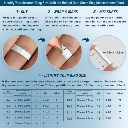 Vista 7 de Gem Stone King Anillo de esmeralda simulada de plata chapada en oro amarillo de 18 quilates para mujer 2.78 quilates Corte esmeralda 9X7MM